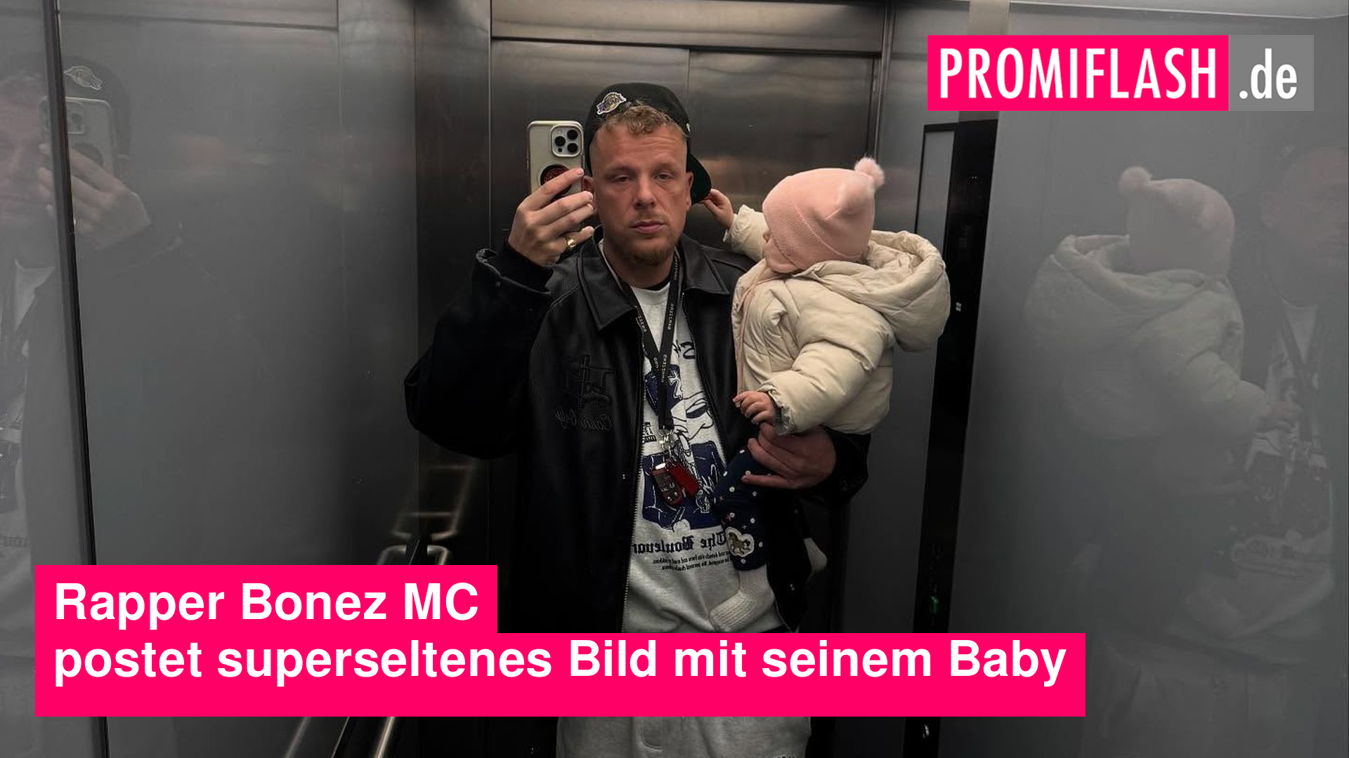 Rapper Bonez MC postet superseltenes Bild mit seinem Baby