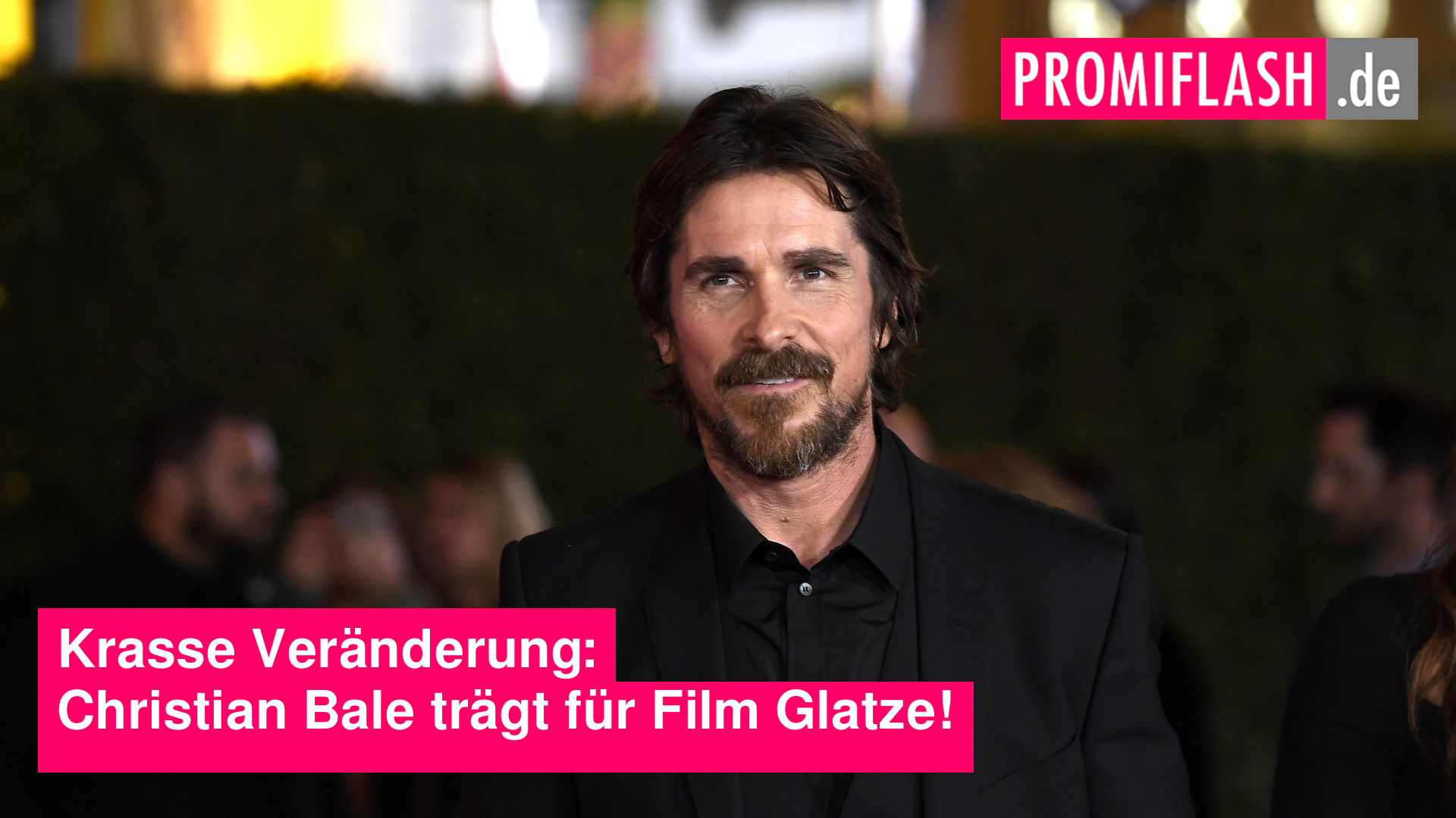Krasse Veränderung: Christian Bale trägt für Film Glatze!, حجم الصورة 1920x1080