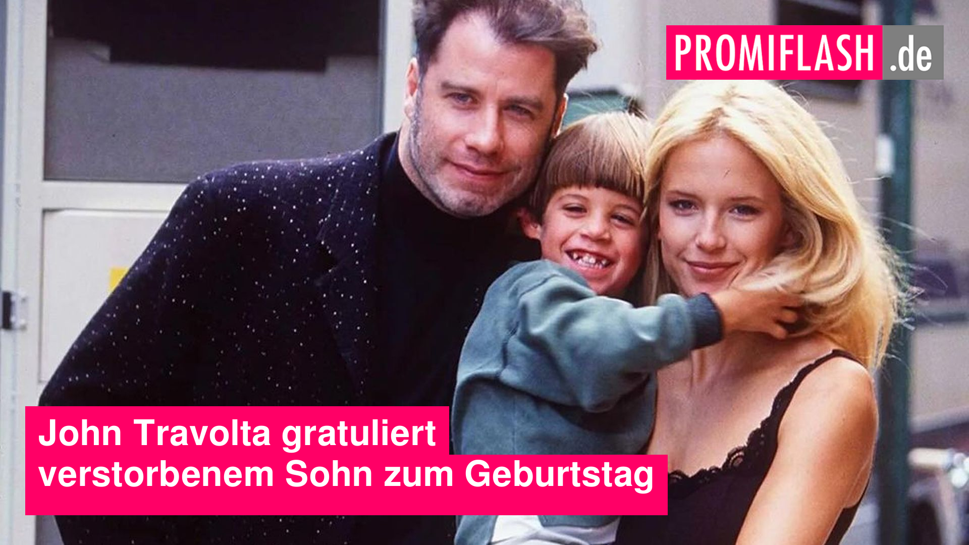 Sohnh John Travoltas Sohn 2024 John Travolta Cash Out 2024 Black Suit The