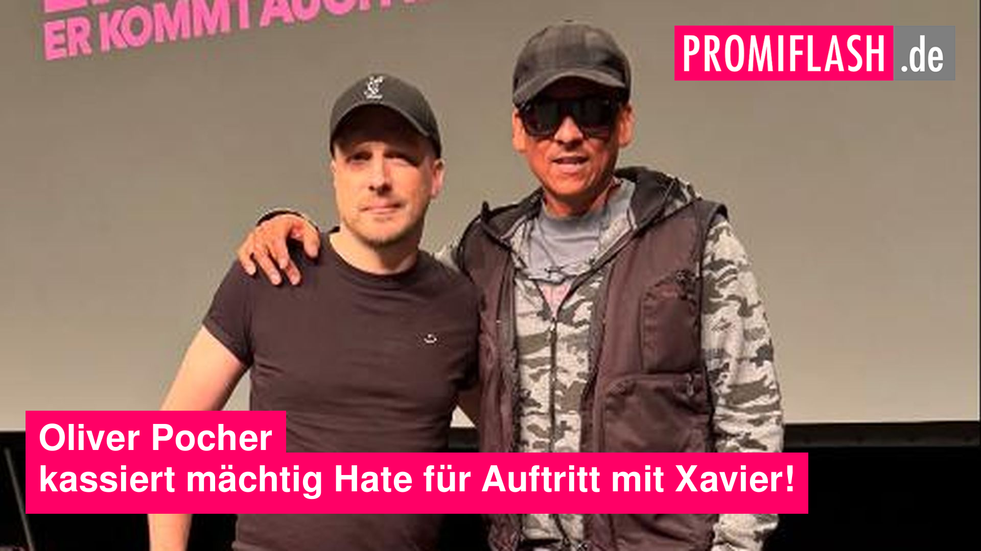 Oliver Pocher kassiert mächtig Hate für Auftritt mit Xavier!