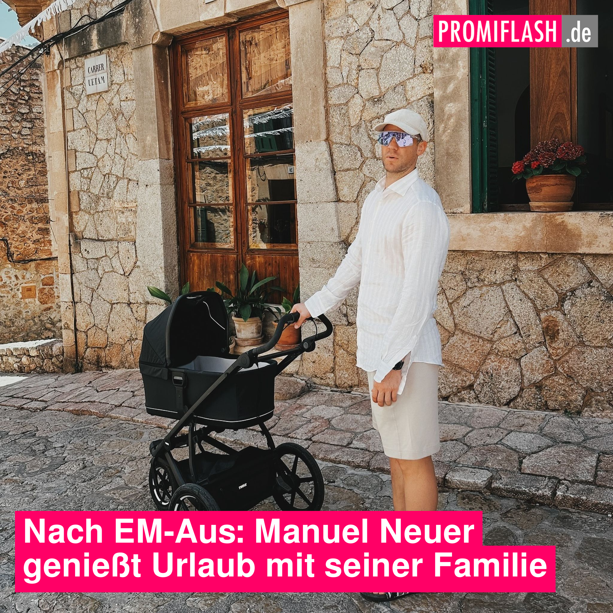 Nach EM-Aus: Manuel Neuer geniet Urlaub mit seiner Familie