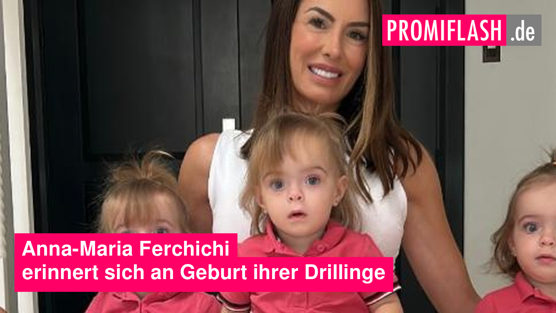 Anna-Maria Ferchichi erinnert sich an Geburt ihrer Drillinge
