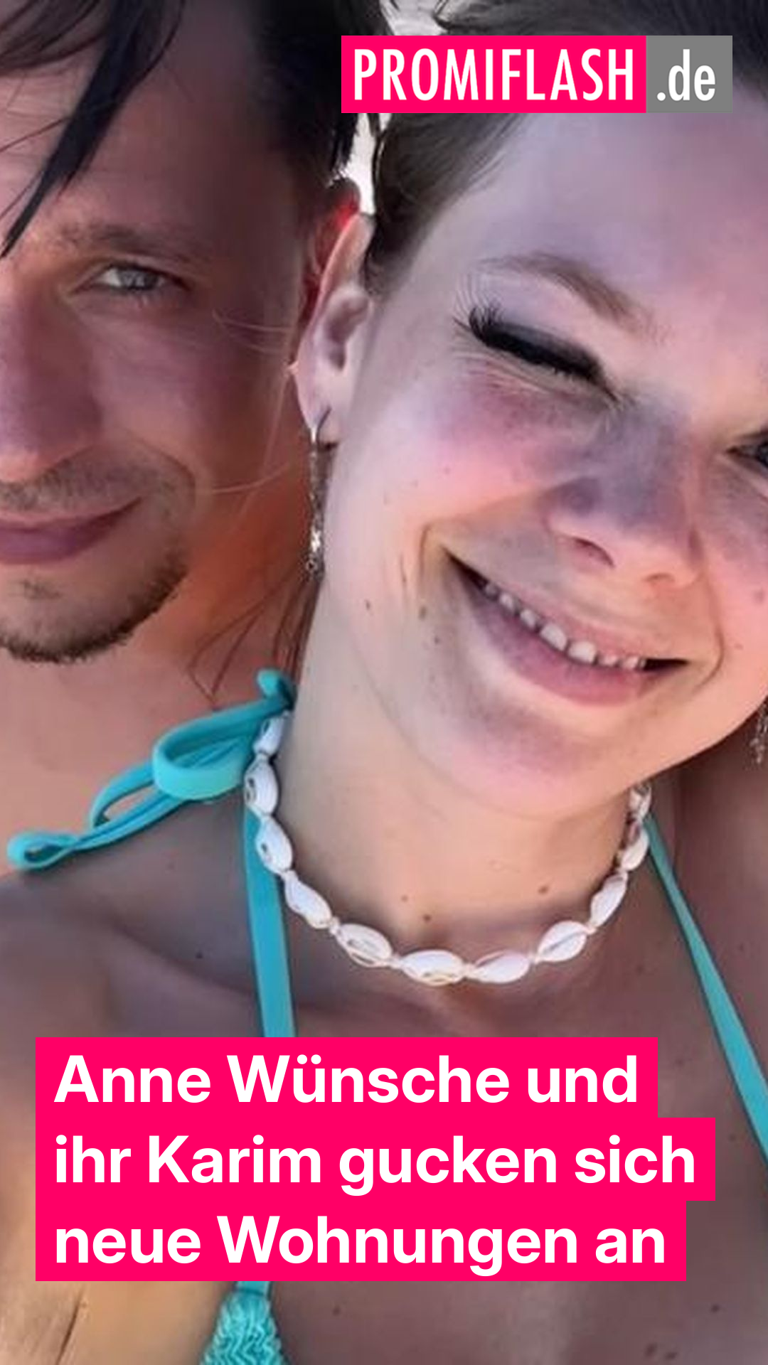 Anne Wünsche und ihr Karim gucken sich neue Wohnungen an
