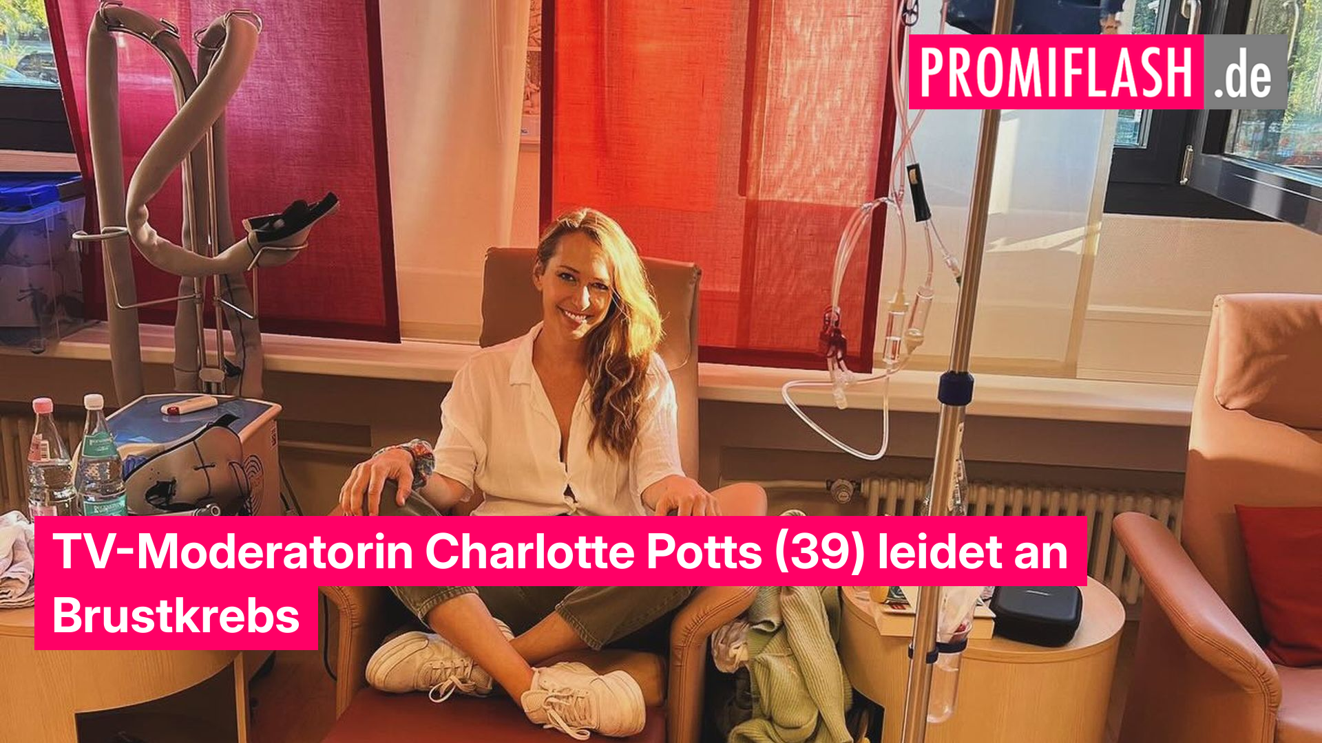 TV-Moderatorin Charlotte Potts (39) leidet an Brustkrebs