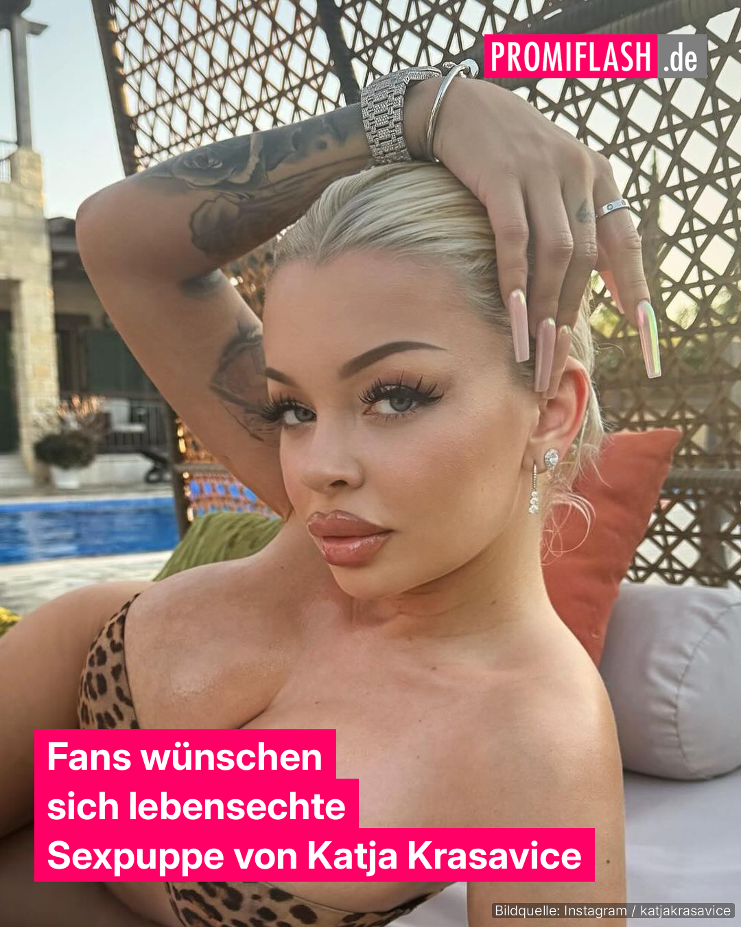 sexpuppen für frauen Fans wünschen sich lebensechte Sexpuppe von Katja Krasavice