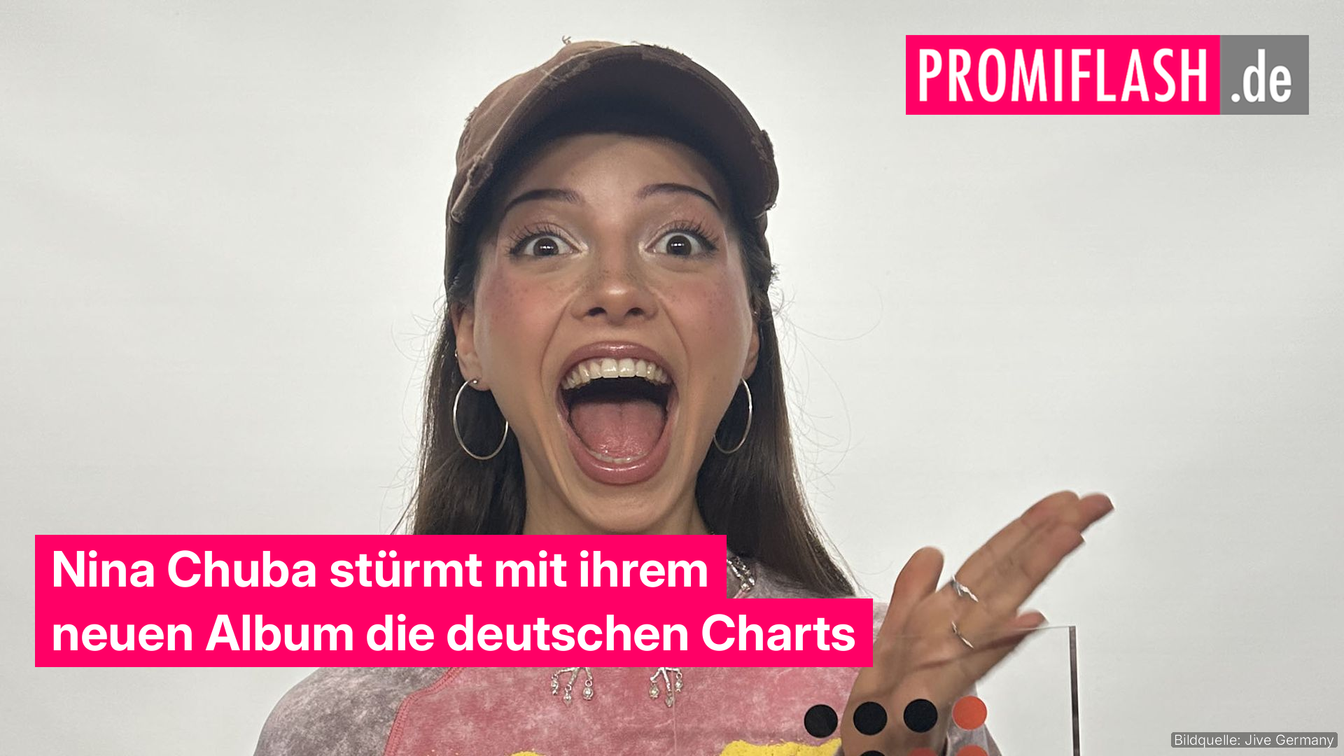 Nina Chuba stürmt mit ihrem neuen Album die deutschen Charts
