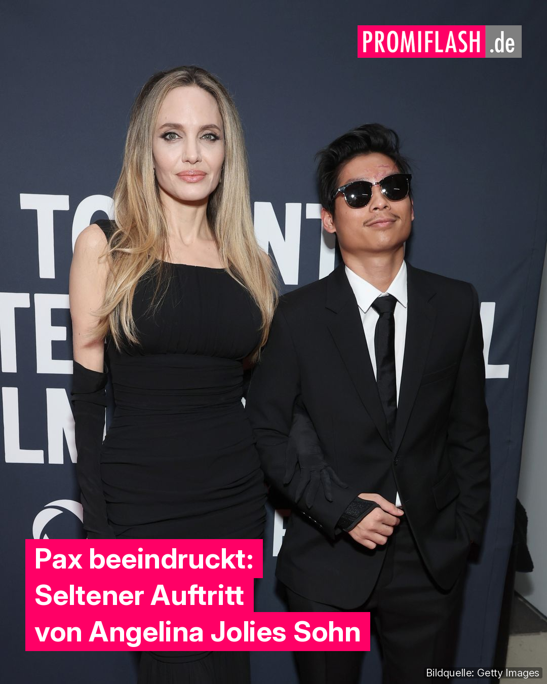 Pax beeindruckt: Seltener Auftritt von Angelina Jolies Sohn
