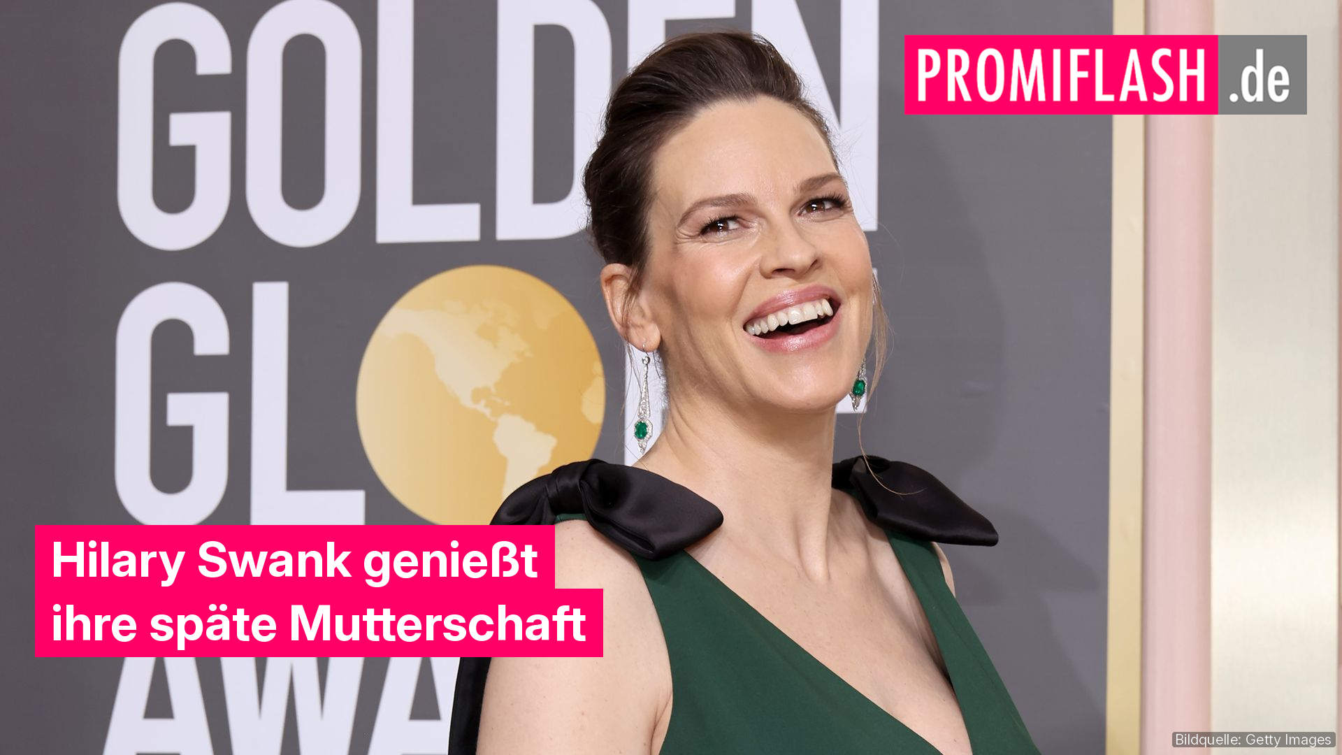 Hilary Swank geniet ihre spte Mutterschaft