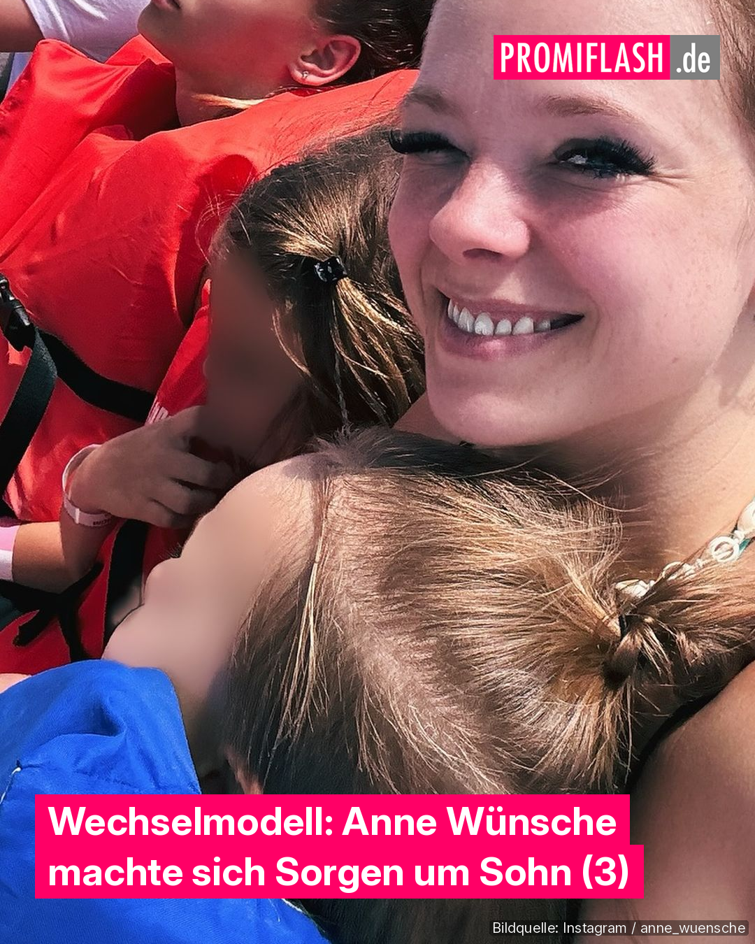Wechselmodell: Anne Wünsche machte sich Sorgen um Sohn (3)