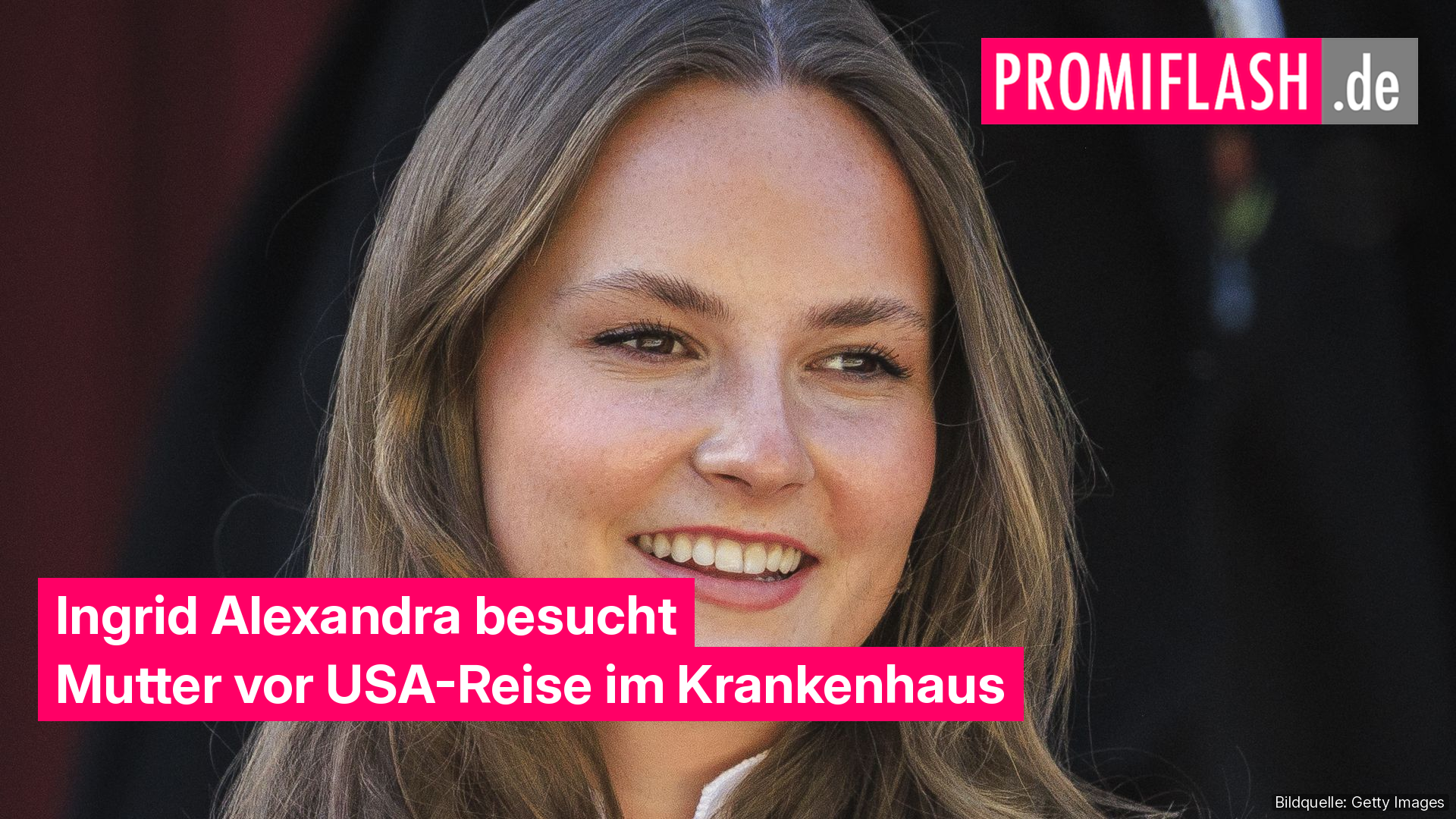 Ingrid Alexandra besucht Mutter vor USA-Reise im Krankenhaus