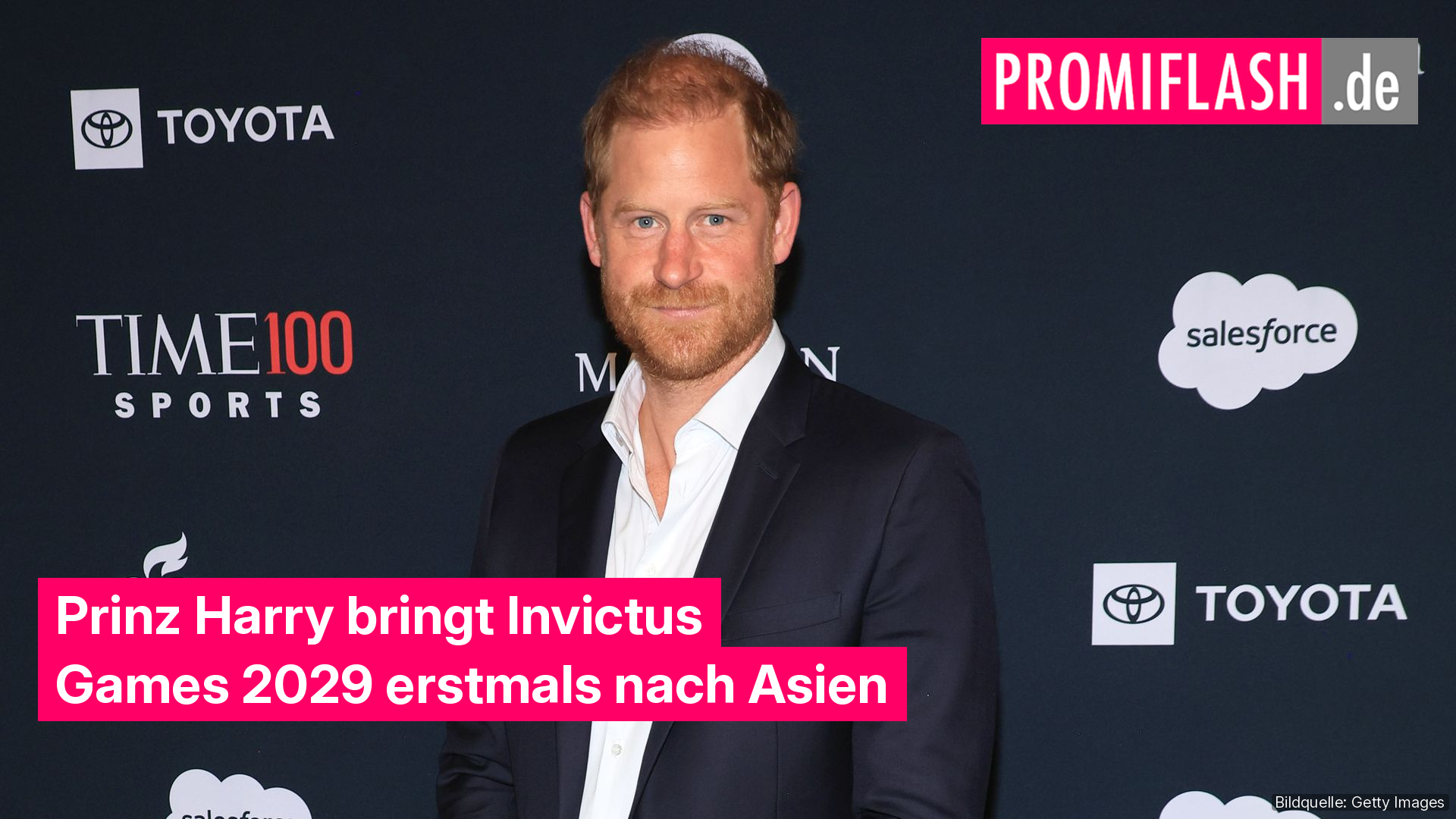 Prinz Harry bringt Invictus Games 2029 erstmals nach Asien