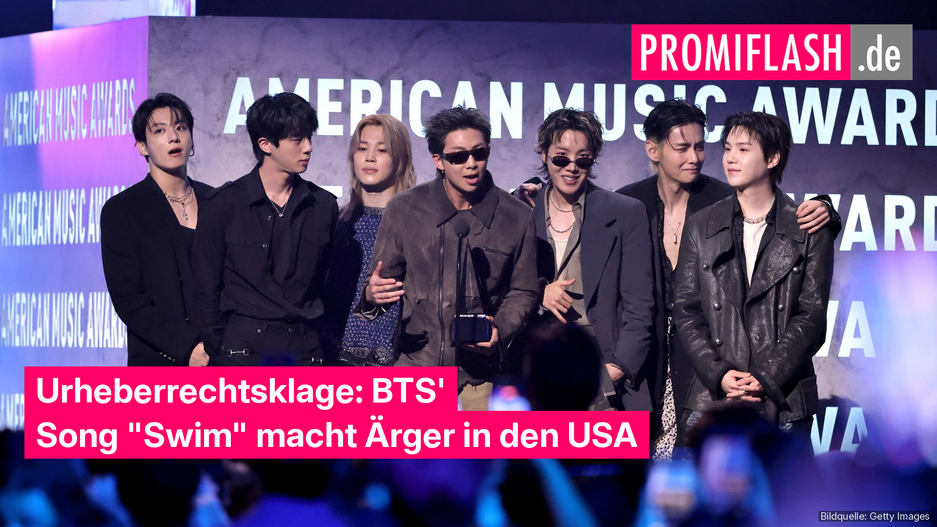 Urheberrechtsklage: BTS' Song "Swim" macht Ärger in den USA